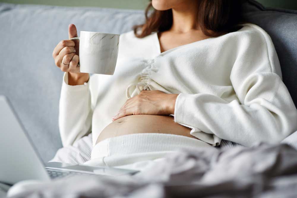 Herbata miętowa w ciąży