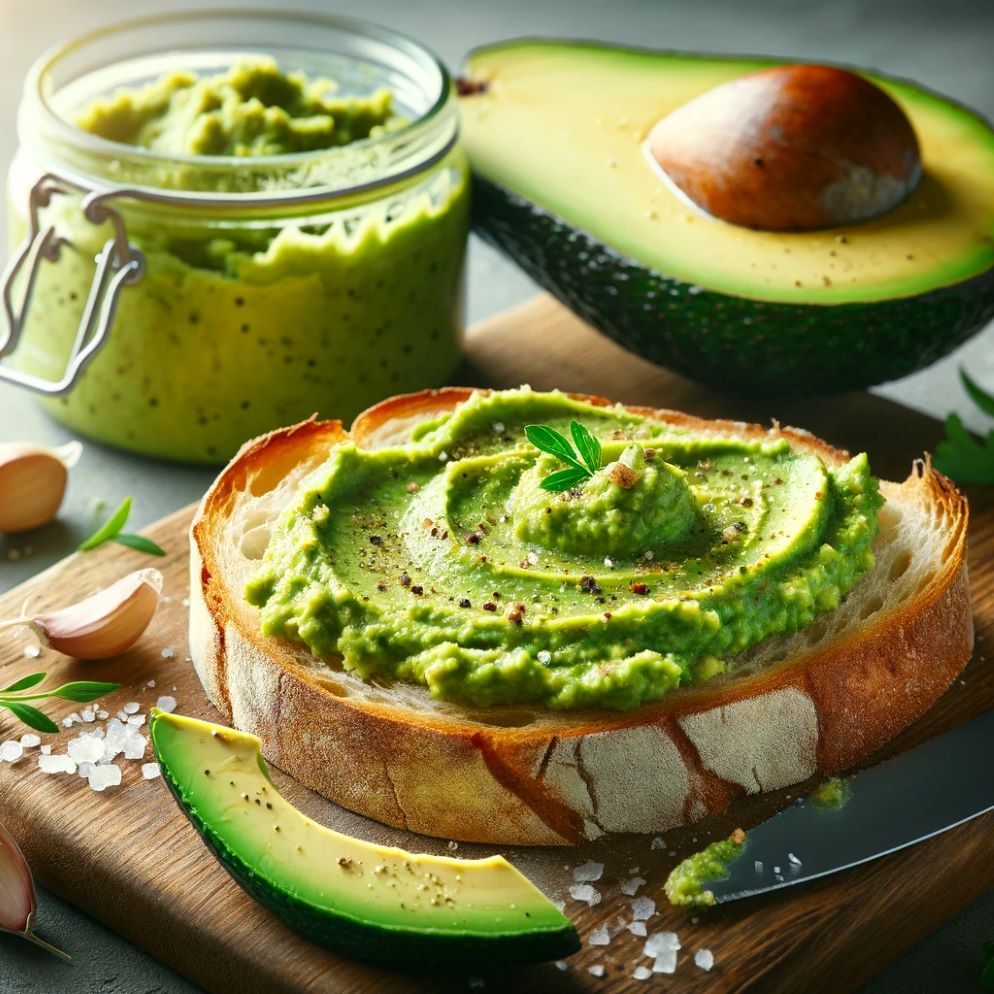 Pasta z awokado z czosnkiem